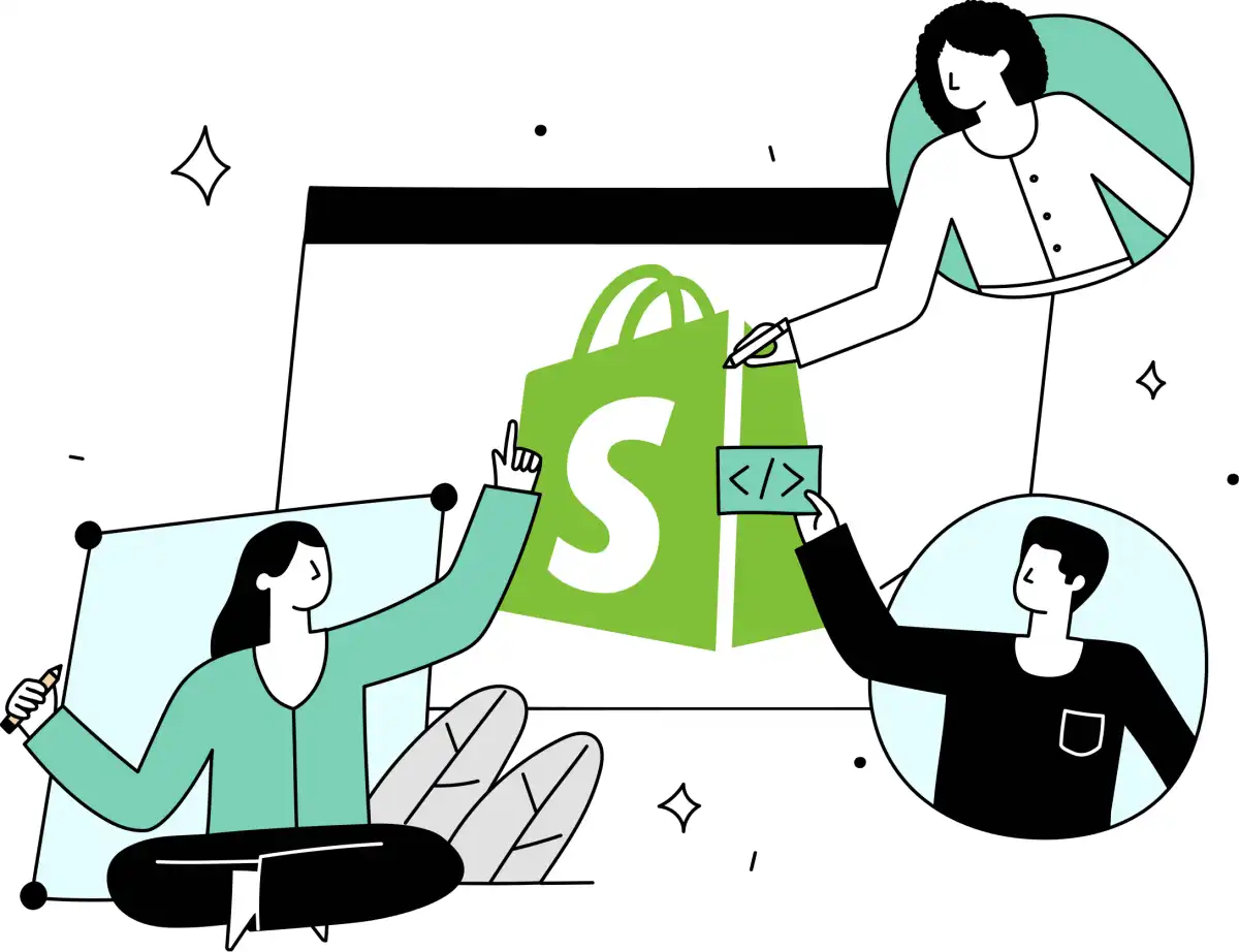 Bild fur den Textabaschnitt Ihre Shopify-Experten - immajung
