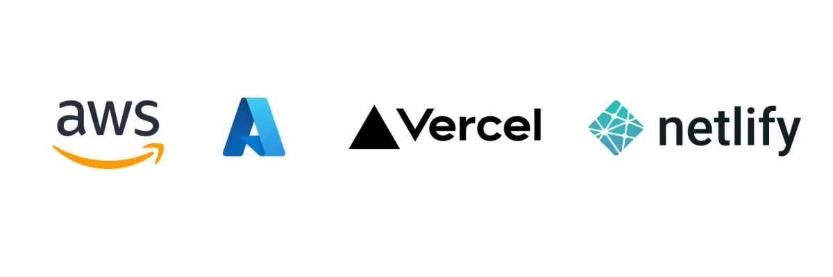 Titelbild fur den BlogPost AWS vs. Azure vs. Netlify vs. Vercel: Umfassender Cloud-Dienste Vergleich - immajung